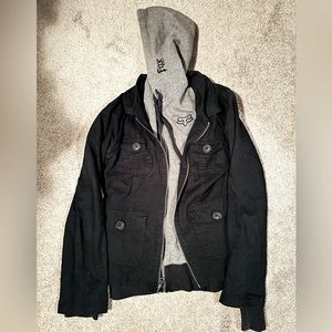 Fox Jacket & Sweater Set (Detached)